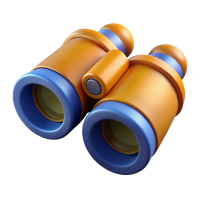 binoculars-on-a-transparent-background
